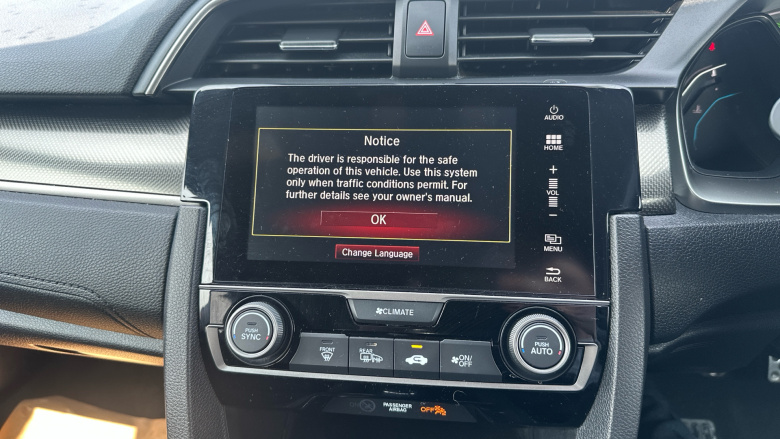 Honda Civic 1.0 VTEC Turbo 126 SR 5dr Petrol Hatchback